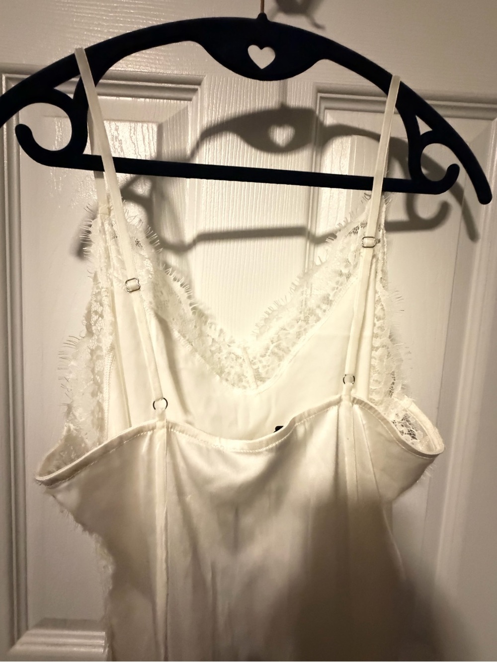 LIONESS Ivory Hideaway Satin Slip Dress - Size Small - NWT - Picture 3 of 9